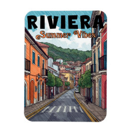 vintage, Franska Rivieran Magnet