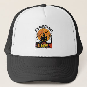 Vintage Freakin Fladdermöss Älskar Halloween Tröja Keps