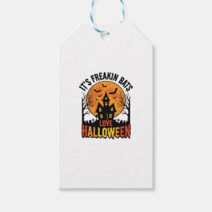 Vintage Freakin Fladdermöss Älskar Halloween Tröja Presentetikett