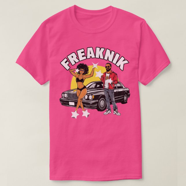 vintage freaknik TShirt T Shirt (Design framsida)