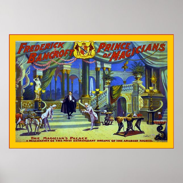 Vintage Frederick Bancroft Poster (Framsidan)