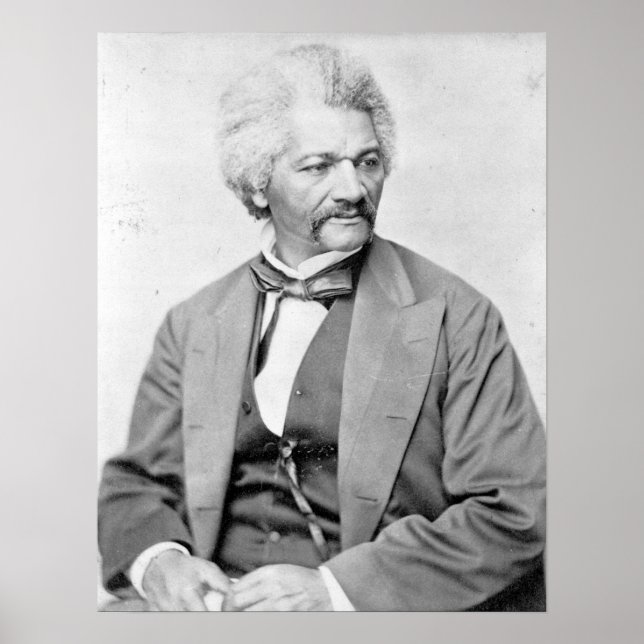 Vintage Frederick Douglass Photograph Poster (Framsidan)