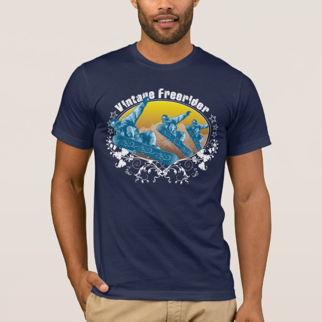 Vintage free rider t shirt (Framsida)