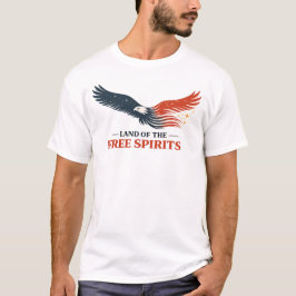 Vintage Freedom Eagle Design T Shirt