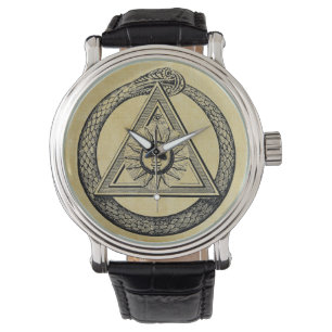 Vintage Freemasonry - alla bilder av Öga Masonic- Armbandsur
