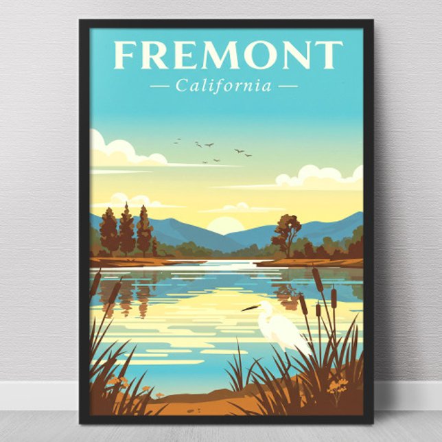 Vintage Fremont Kalifornien Poster (Skapare uppladdad)
