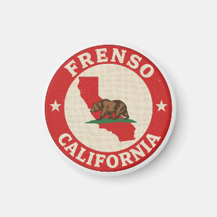 Vintage Frenso, Kalifornien-presenter Magnet