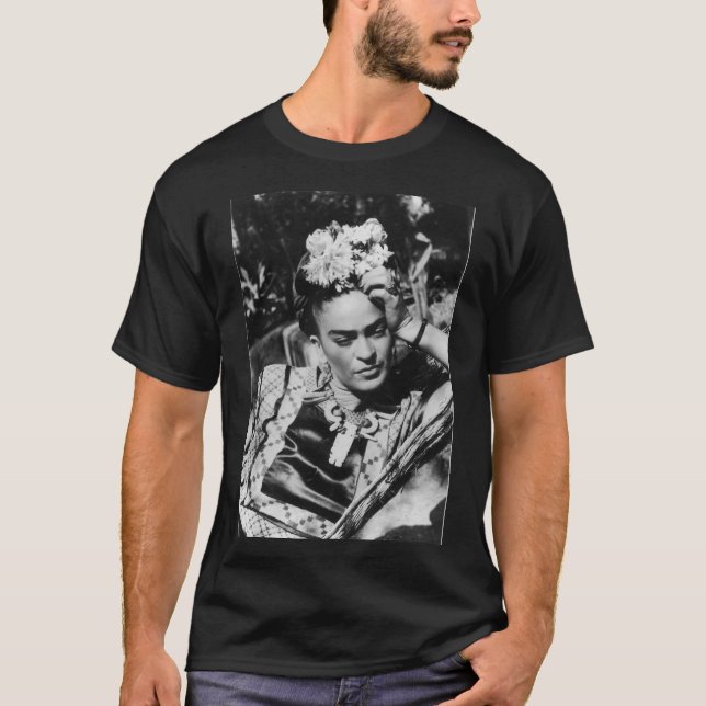 Vintage Frida flicka T Shirt (Framsida)