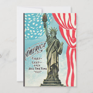 Vintage Frihetsgudinnan America First
