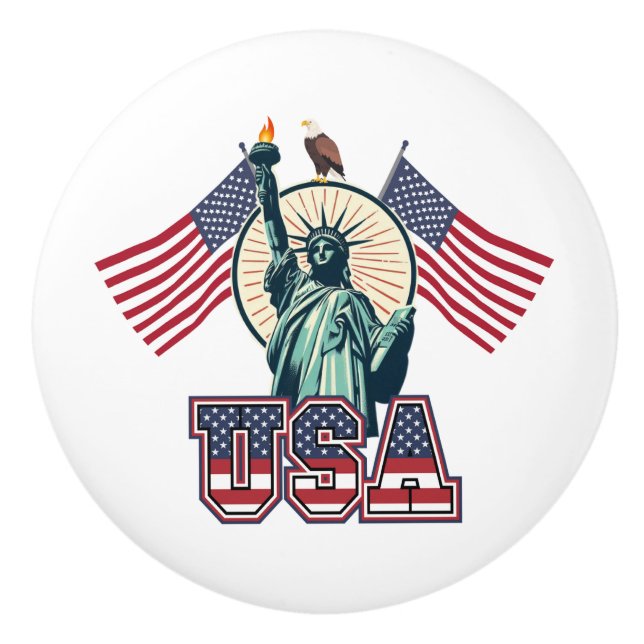 Vintage, Frihetsgudinnan Knopp (Framsidan)