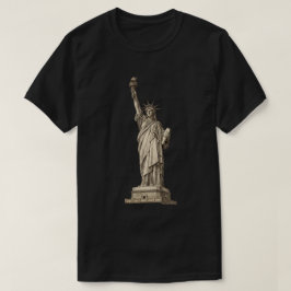 Vintage Frihetsgudinnan T Shirt