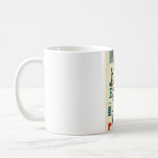 Vintage Frimärke: Dokumentdekaler Kaffemugg