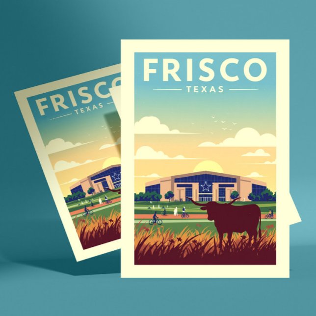 Vintage Frisco Texas Vykort (Skapare uppladdad)