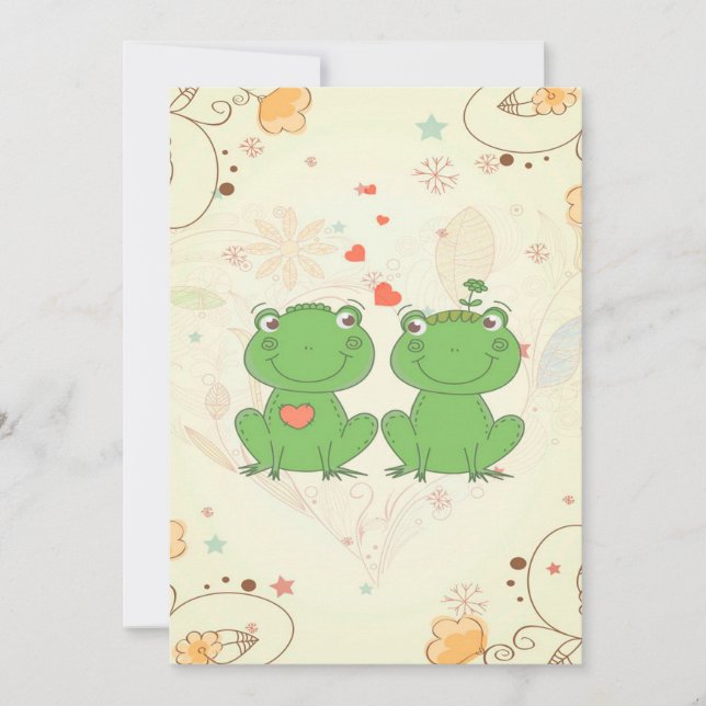 Vintage Frog Funny Vild Animal Lover (Framsida)