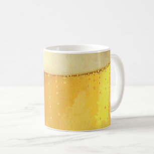 Vintage Frosty Draft Öl Bild på en kaffemugg