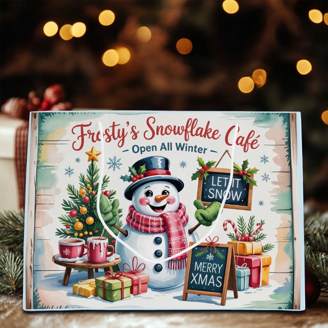 Vintage Frosty's Snöflinga Café (Skapare uppladdad)