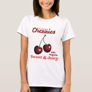 Vintage Fruit Art T Shirt