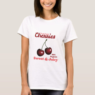 Vintage Fruit Art T Shirt