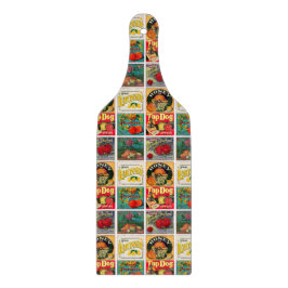 Vintage Fruit Label Mönster