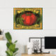 Vintage Fruit Låda Label Art. Wayne Co Tomates Poster (Home Office)