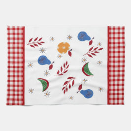 Vintage Frukt Kitchen Towel Kökshandduk