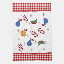 Vintage Frukt Kitchen Towel Kökshandduk