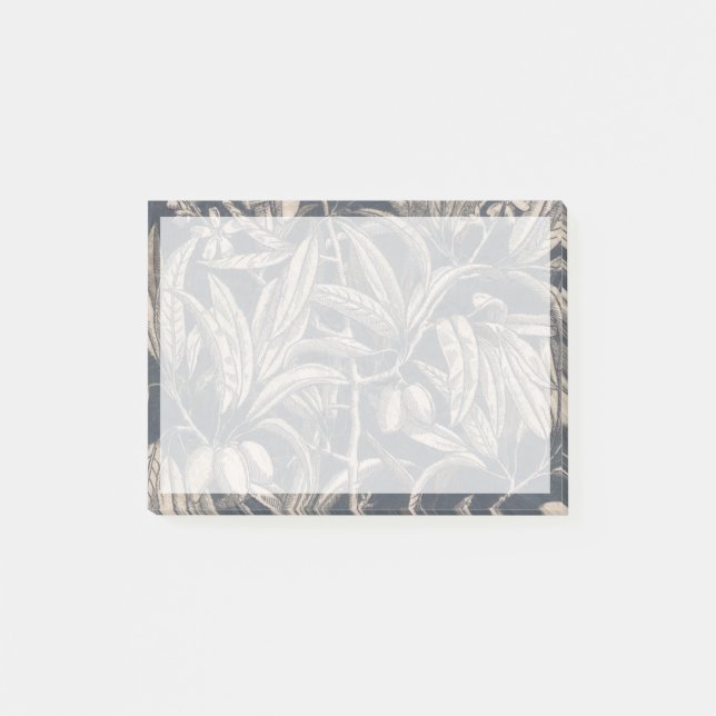 Vintage Frukt och Blommigt I Post-it Block (Framsida)