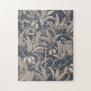 Vintage Frukt och Blommigt I Pussel