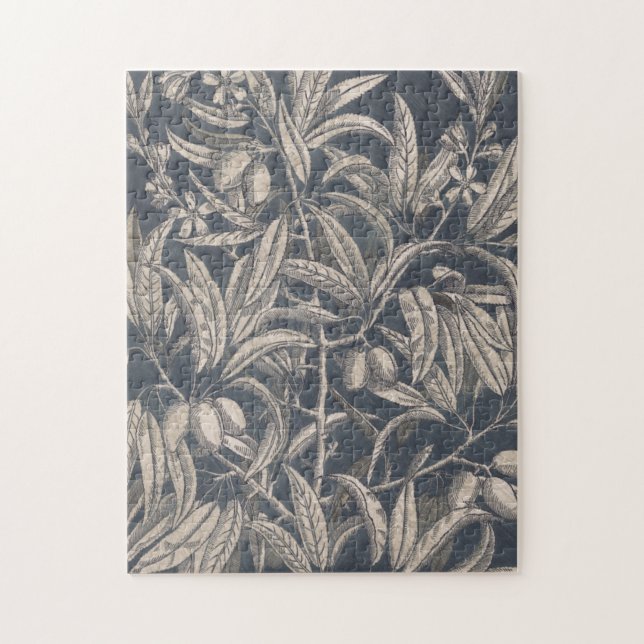 Vintage Frukt och Blommigt I Pussel (Vertikal)