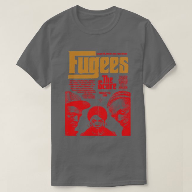 Vintage Fugees T Shirt (Design framsida)