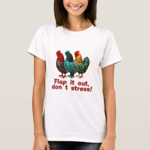 Vintage Funny Chicken Retro Farm Poultry Farmer T Shirt