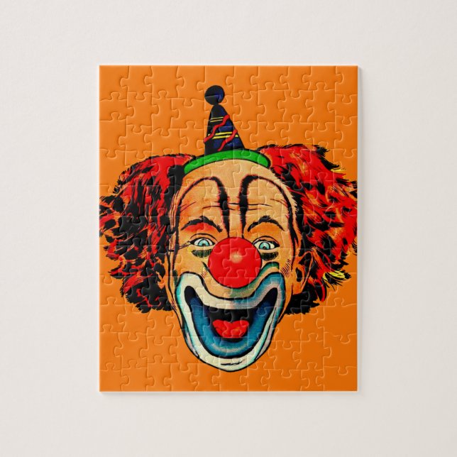 Vintage Funny Clown Pussel (Vertikal)