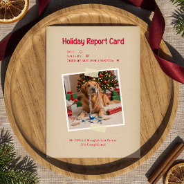 Vintage Funny Dog Photo Christmas Holiday Postcard Helg Vykort