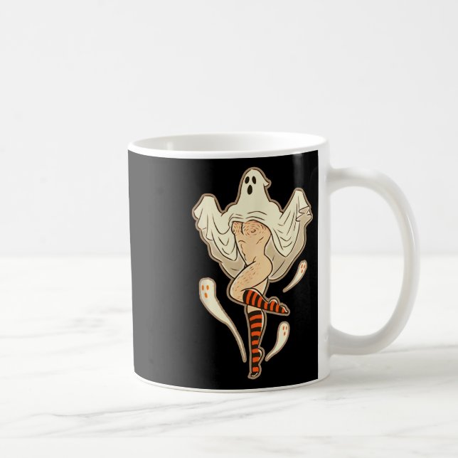 Vintage Funny Gay Halloween Kaffemugg (Höger)