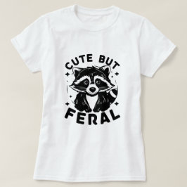 Vintage Funny Sarkastic Raccoon T Shirt