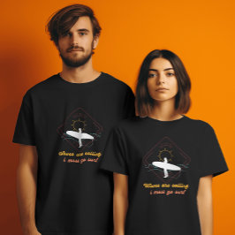 Vintage Funny vågar ringer... måste gå T Shirt