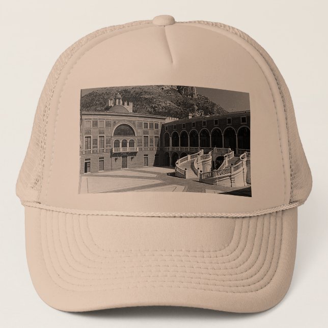 Vintage Furstendömet Monaco-palatset Keps (Framsida)