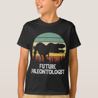 Vintage Future Paleontolog Dinosaurs T Shirt