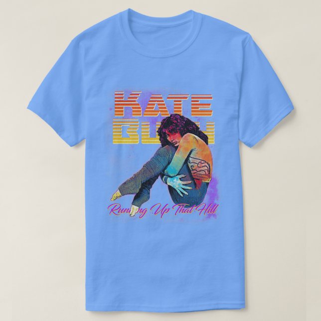 Vintage Galaxy Kate Bush Fanart Design T Shirt (Design framsida)