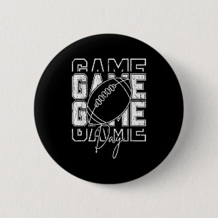 Vintage Game Day Football Funny Gameday Team Sport Knapp