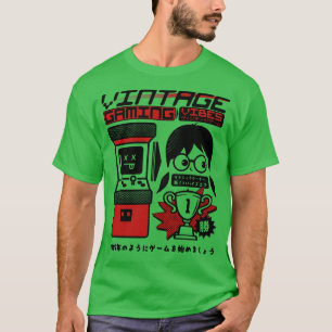 Vintage Gaming Vibes Retro Arcade 1 T Shirt