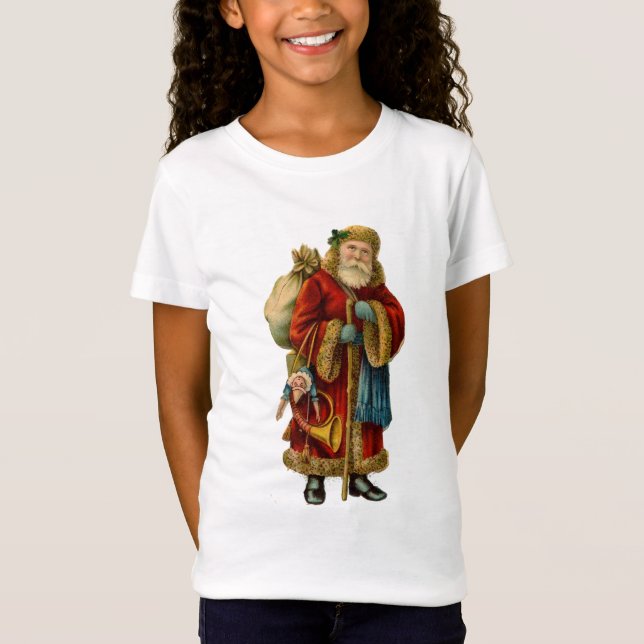 Vintage Gamla jultomten Tröja (Framsida)