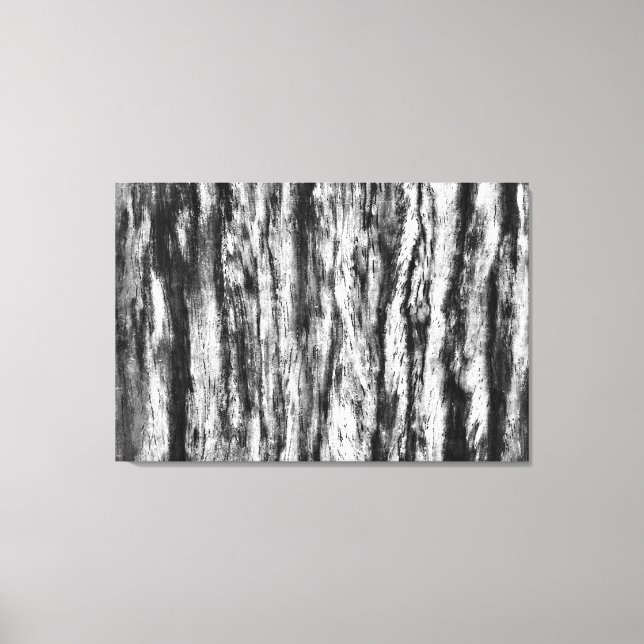 Vintage Gamla träkonst Canvastryck (Framsida)