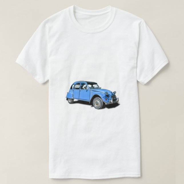Vintage gammal bil t shirt (Design framsida)