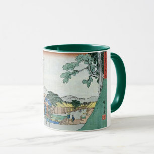 Vintage Gammal japansk konst Mugg
