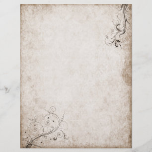 Vintage Gammal papper mall