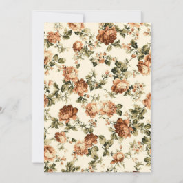 Vintage Gammal Papper, Rustic Bröllop Inbjudningar