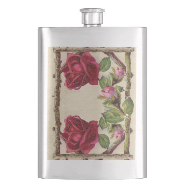 Vintage gammal ro rustic Victorian Antique Fickplunta (Framsidan)