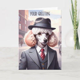 Vintage Gangster Pudel Kort