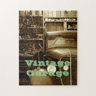 Vintage Garage Pussel